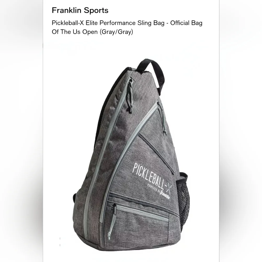 BUNDLE Franklin Sports Pickleball-X Elite Performance Sling Bag & PRO PENN Bag - Picture 2 of 16